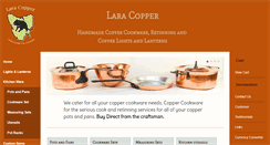 Desktop Screenshot of laracopper.com